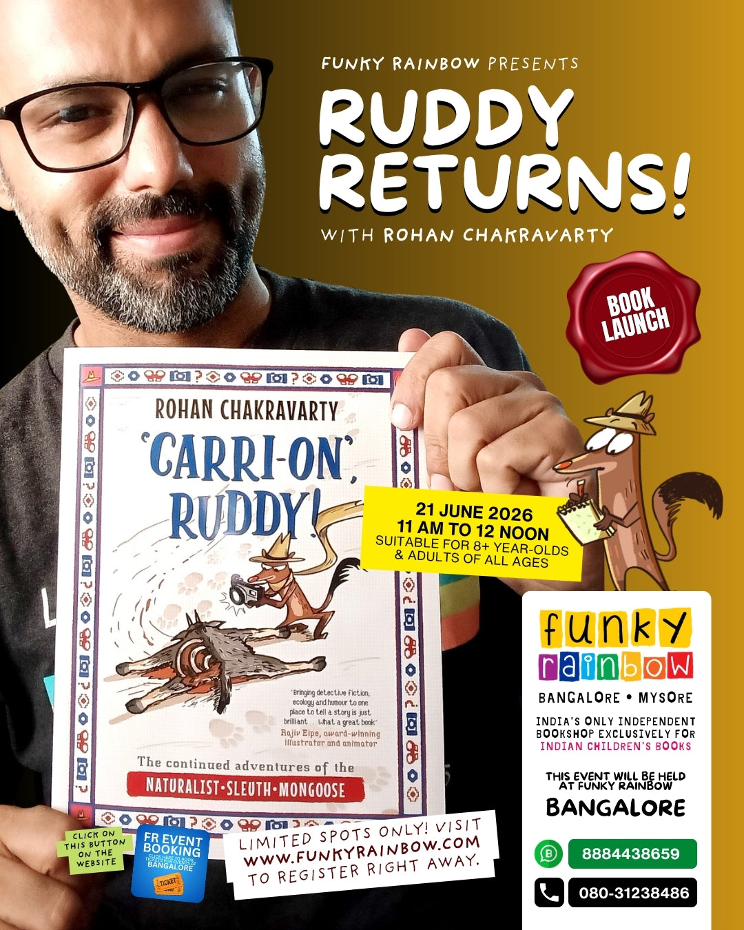 RUDDY RETURNS!
