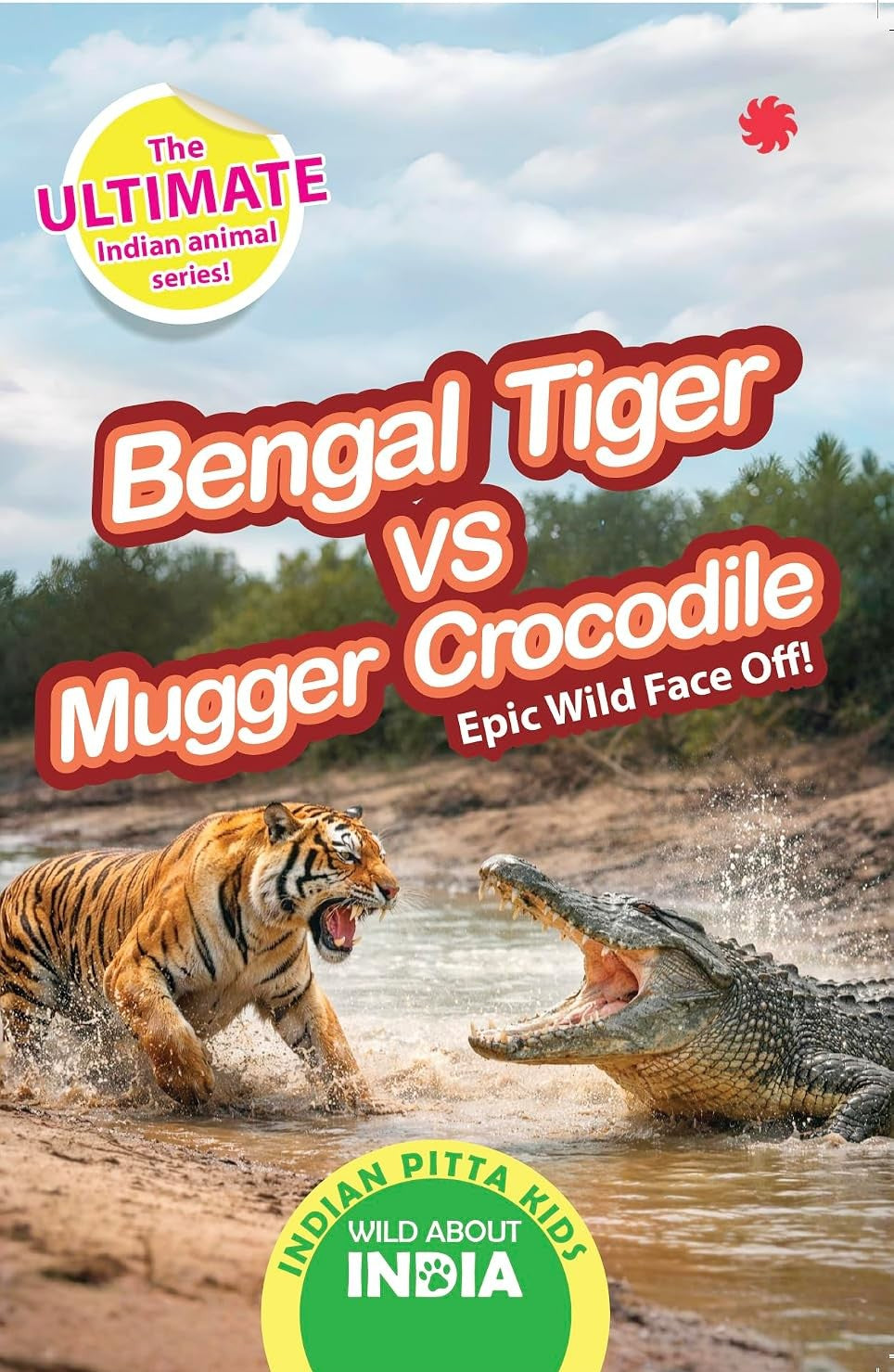 Wild About India: Bengal Tiger vs Mugger Crocodile: Epic Wild Face-Off!