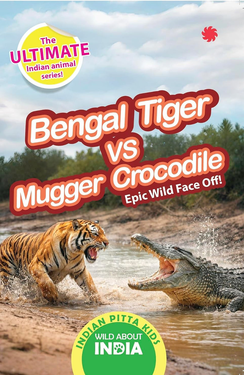 Wild About India: Bengal Tiger vs Mugger Crocodile: Epic Wild Face-Off!