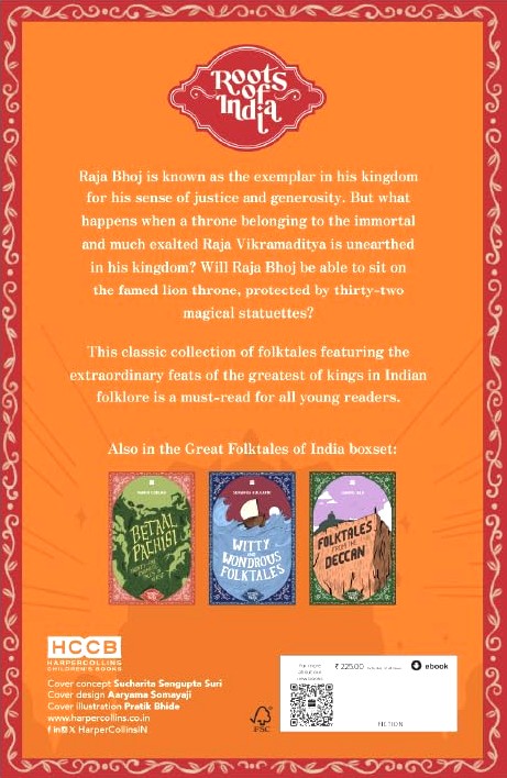 Roots of India: Singhasan Battisi: Thirty-Two Tales of the Lion's Throne