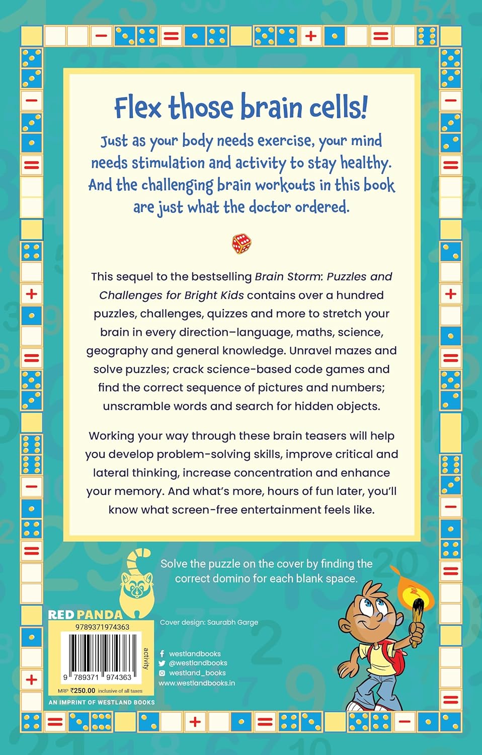 Brain Storm 6 : Puzzles and Challenges for Bright Kids