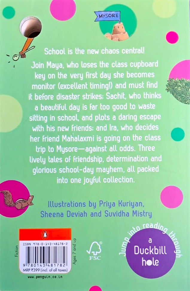 Three Books In One: A Whole Lot of School Stories