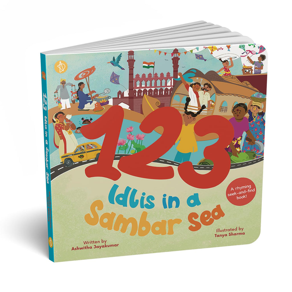 1 2 3 Idlis in a Sambar Sea