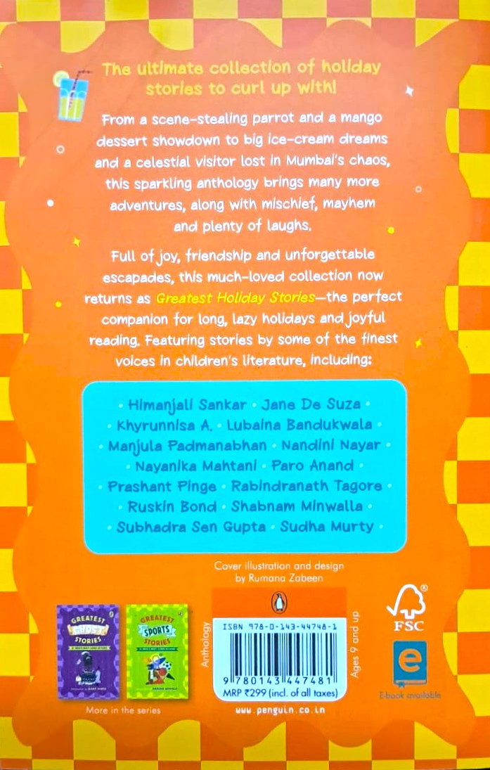 The Puffin Book Of Holiday Stories/Greatest Holiday Stories By India's Most Loved Authors