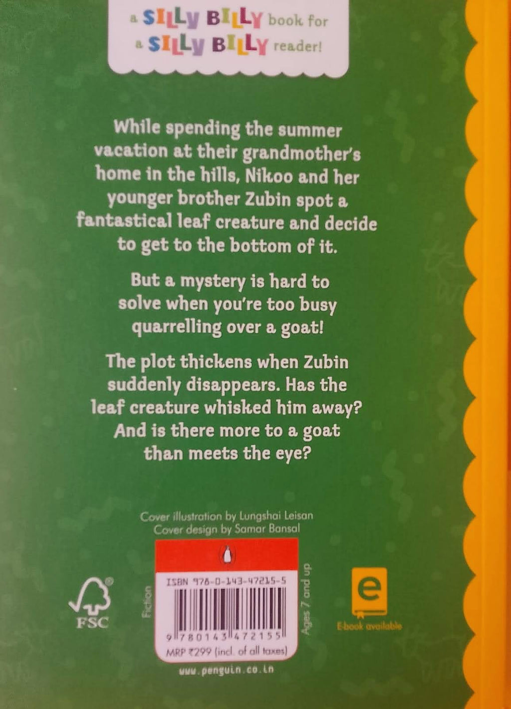 A Silly Billy Book: Leaf People