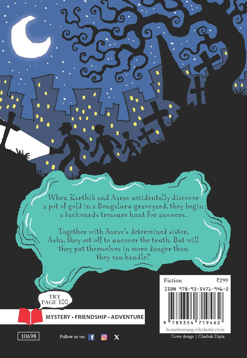 AKA Detective Club Book 1: The Mystery Of The Graveyard Gold