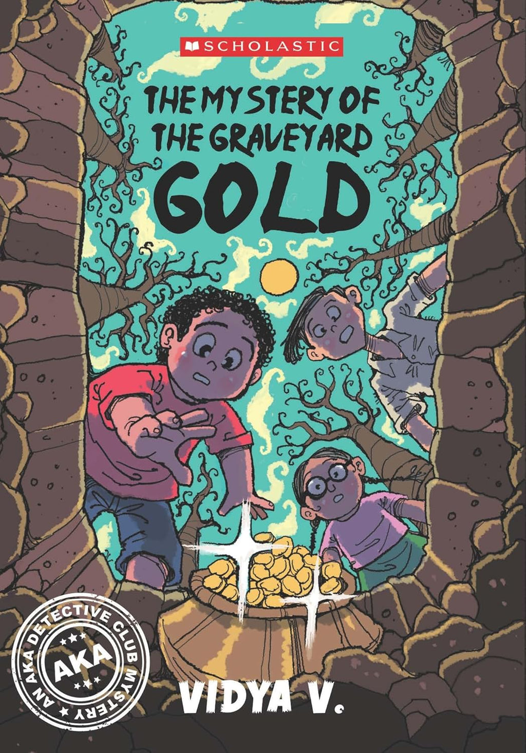 AKA Detective Club Book 1: The Mystery Of The Graveyard Gold