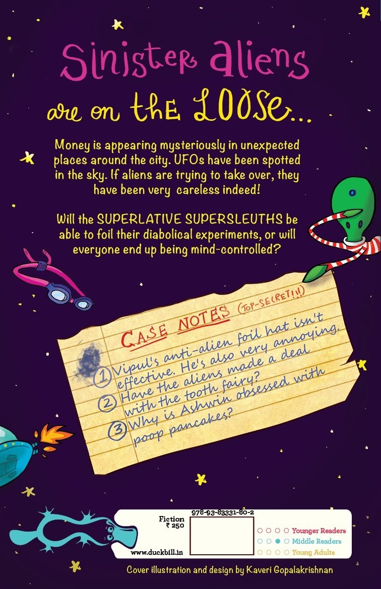Superlative Super Sleuths Book 2: The Case of the Careless Aliens