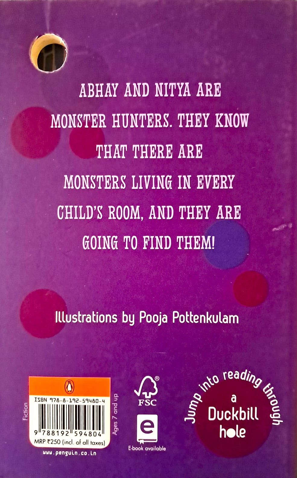 Hole Book: The Monster Hunters