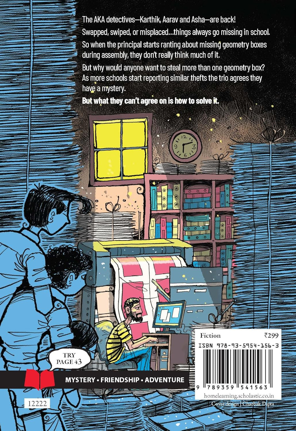 AKA Detective Club Book 2: The Mystery of the Missing Geometry Boxes